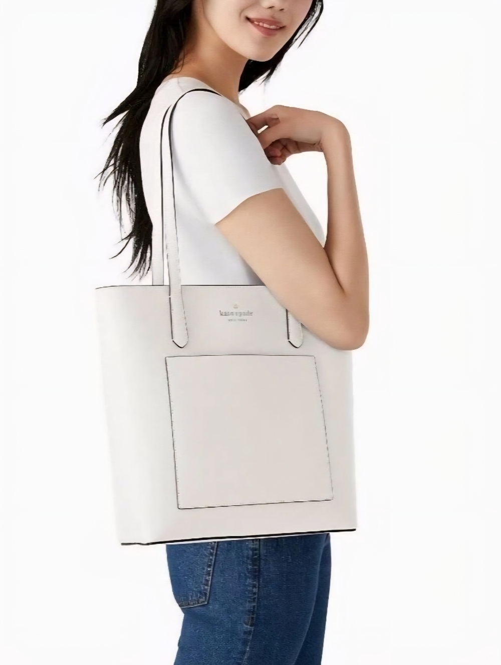 Kate Spade Women Bag Saffiano Pvc Tote K8662-100